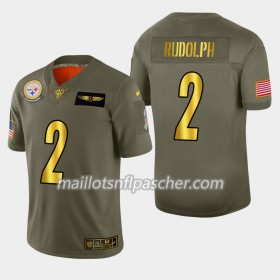 Maillot Pittsburgh Steelers Mason Rudolph 2 Nike 2019 Salute to Service 100th - Homme